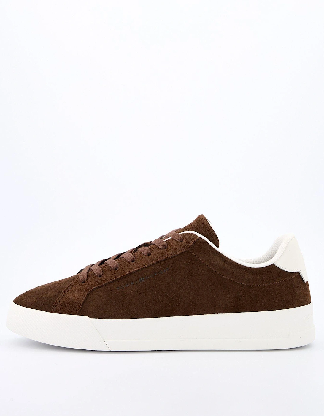 Suede Court Shoes - Brown, 8 of 7