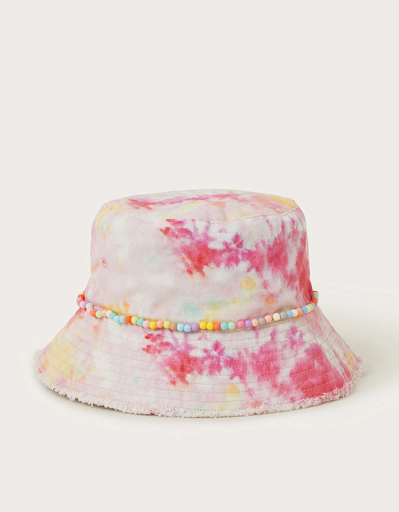 Girls Tie Dye Bucket Hat - Multi