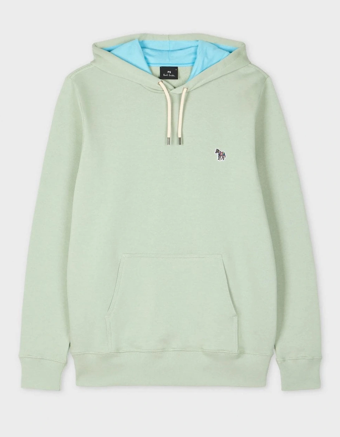 Paul Smith Mens PS Regular Fit Pullover Zebra Hoodie - Green - Size Medium - Love the Sales