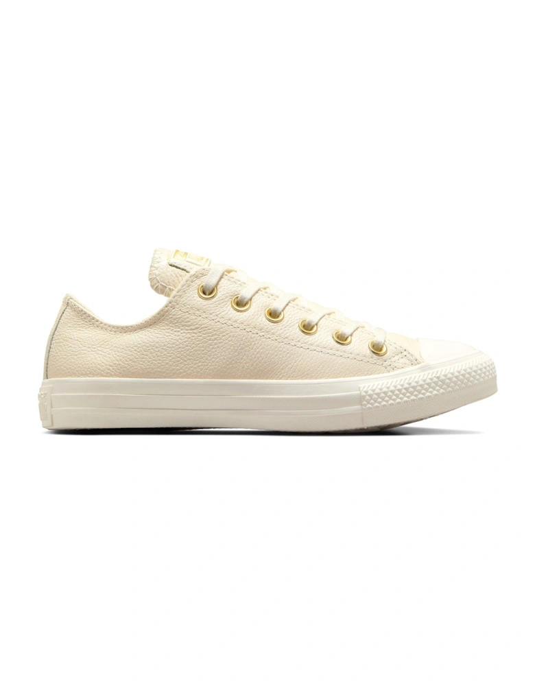 Womens Chuck Taylor All Star Leather Ox - Egret