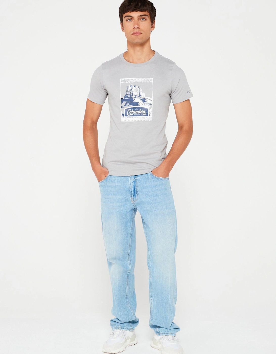 Men's Csc Seasonal Logo Tee - Grey