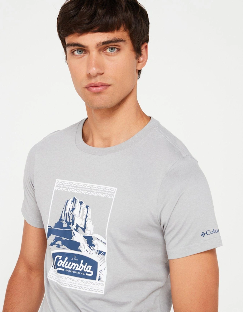Men's Csc Seasonal Logo Tee - Grey