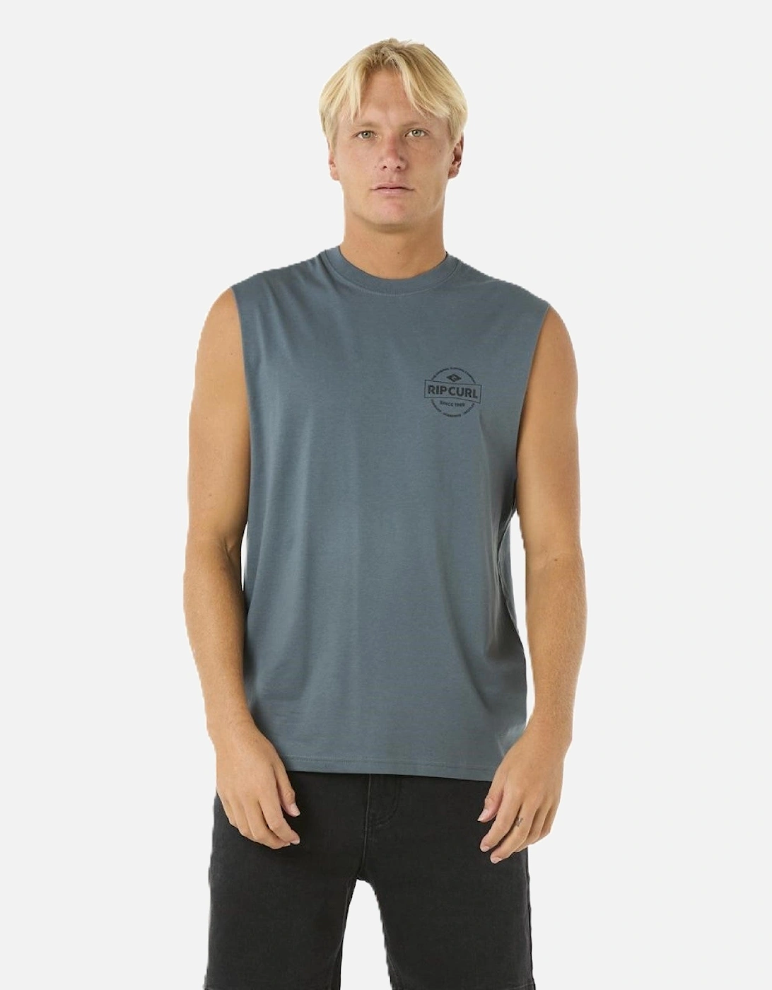 Rip Curl Mens Stapler Muscle Vest, 2 of 1