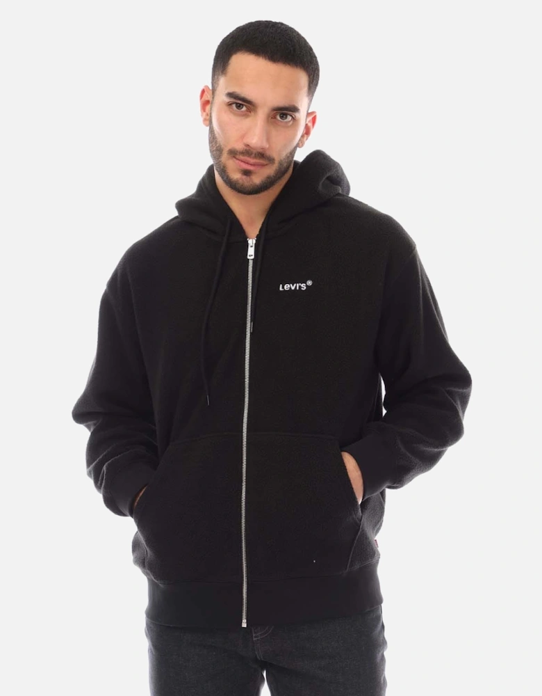 LSE Relaxed Graphic Headline Logo Zip Hoody