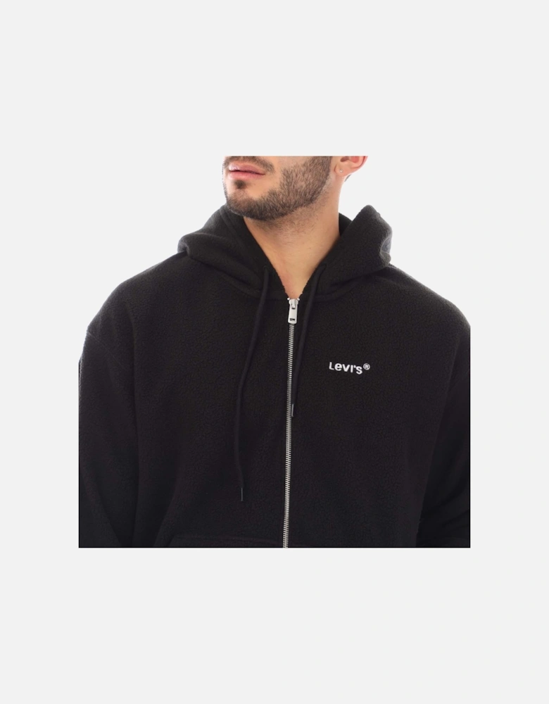 LSE Relaxed Graphic Headline Logo Zip Hoody