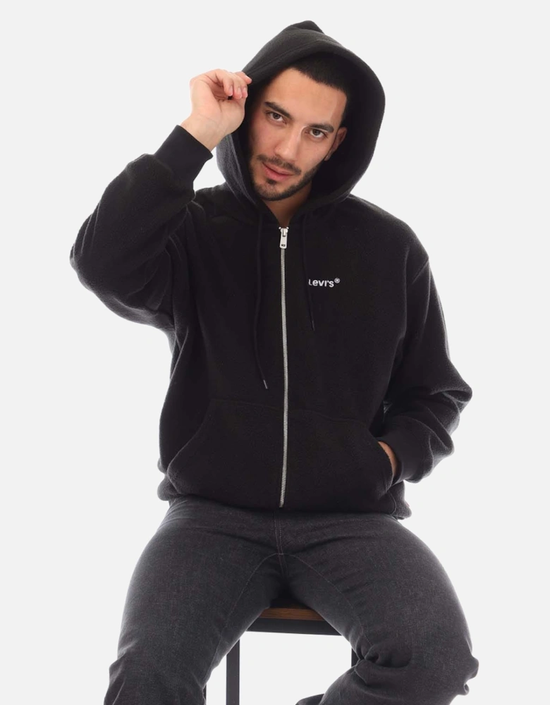 LSE Relaxed Graphic Headline Logo Zip Hoody