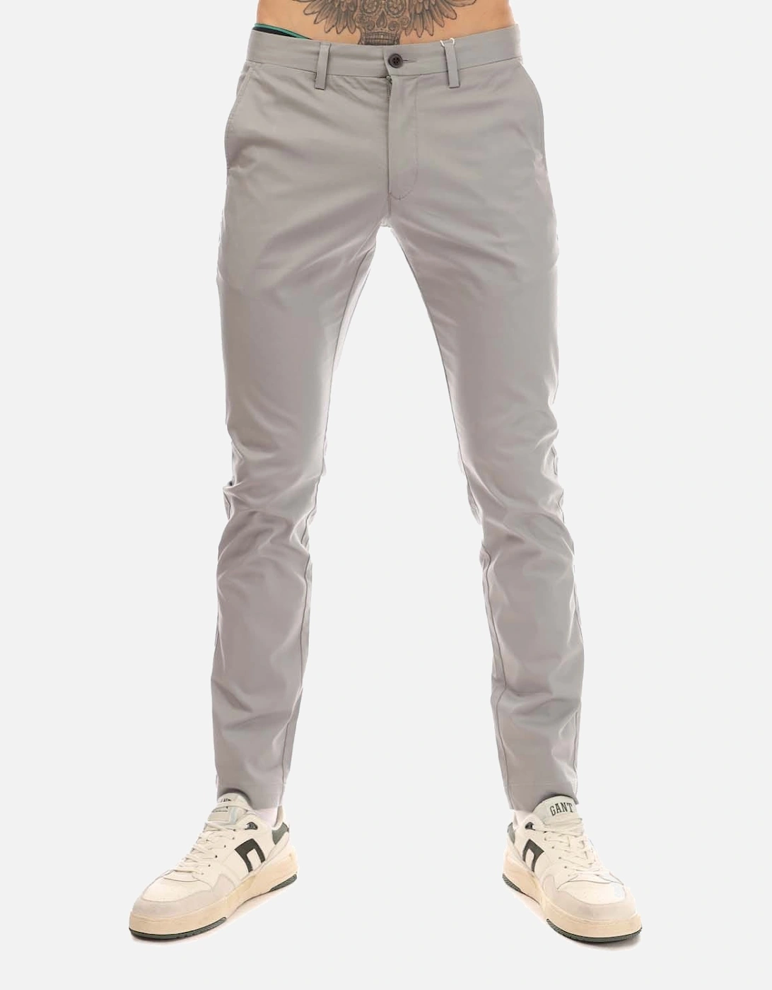 GANT Men's TP Hallden Sports Chinos - Grey - Size: 35R