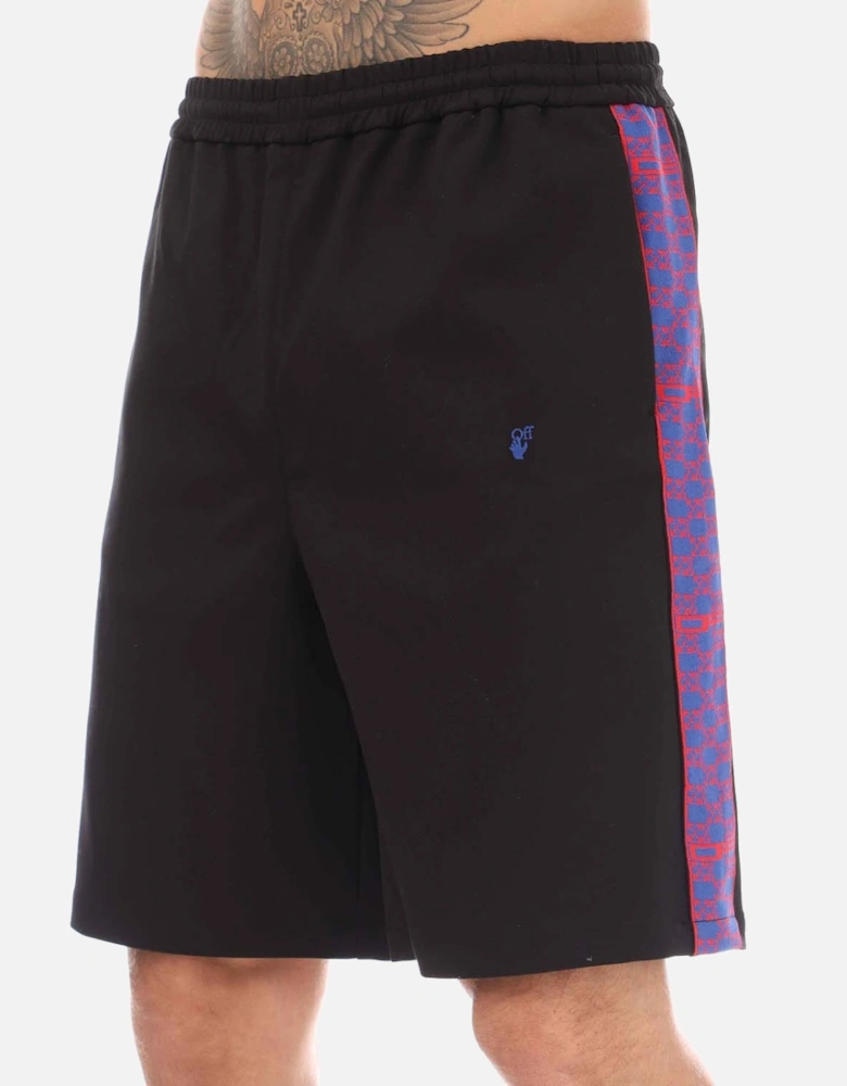 Monogram Band Track Shorts