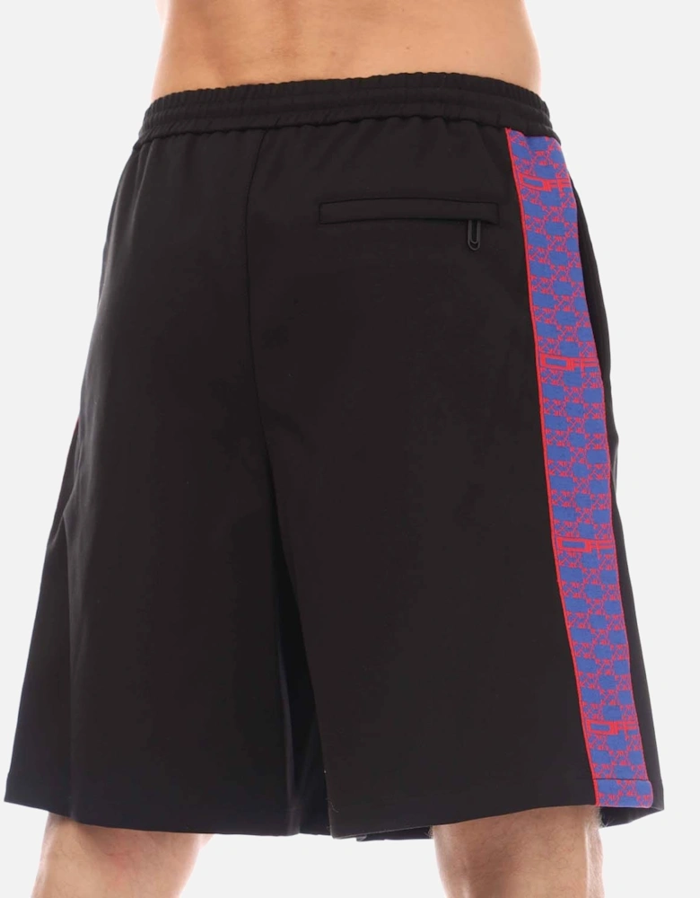 Monogram Band Track Shorts