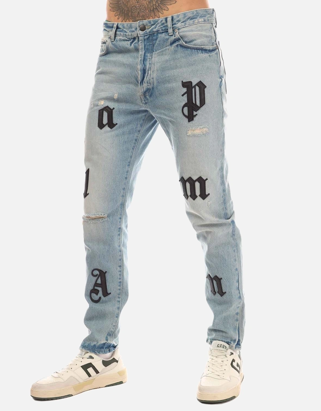 I Logo Patch Classic Jeans