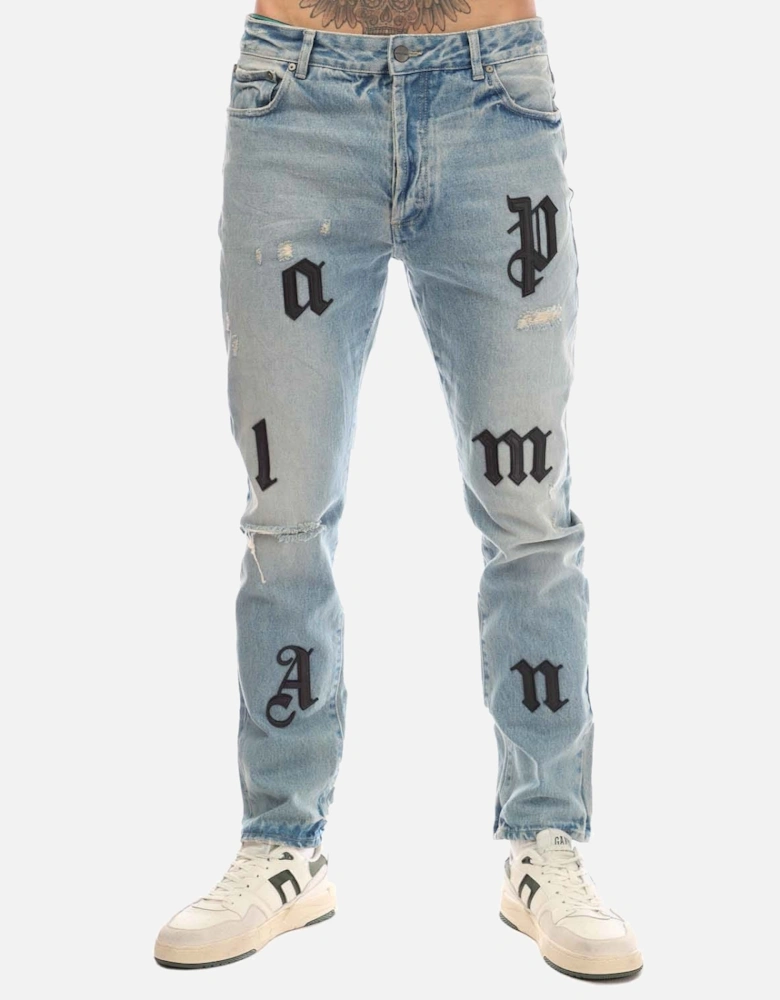 I Logo Patch Classic Jeans