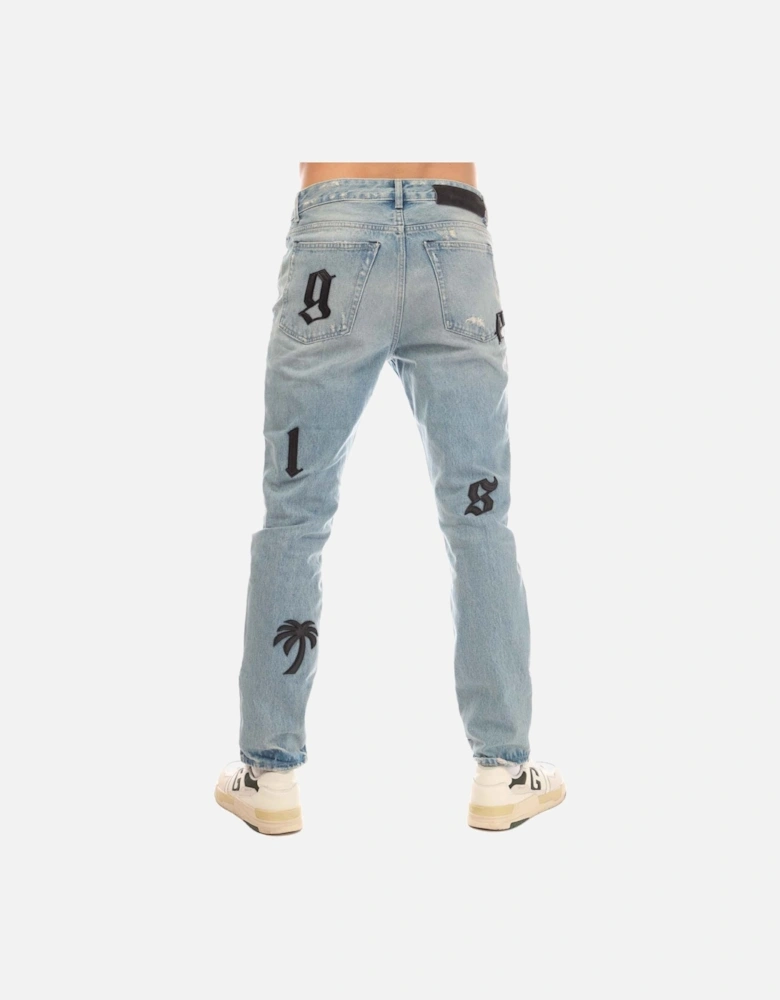 I Logo Patch Classic Jeans