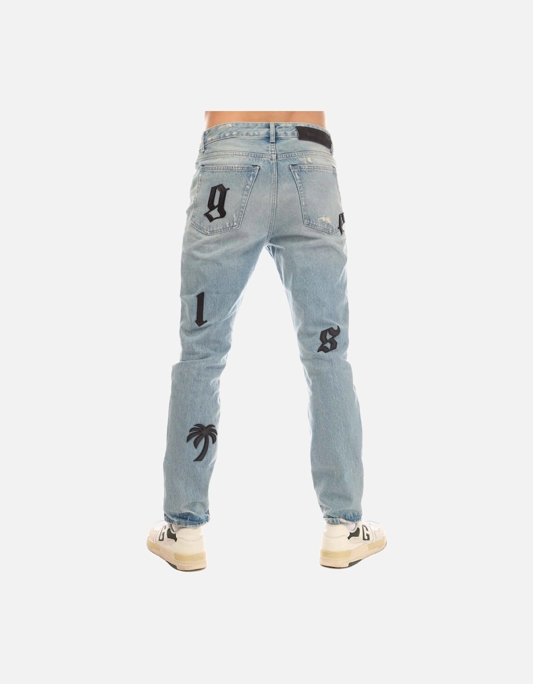 I Logo Patch Classic Jeans