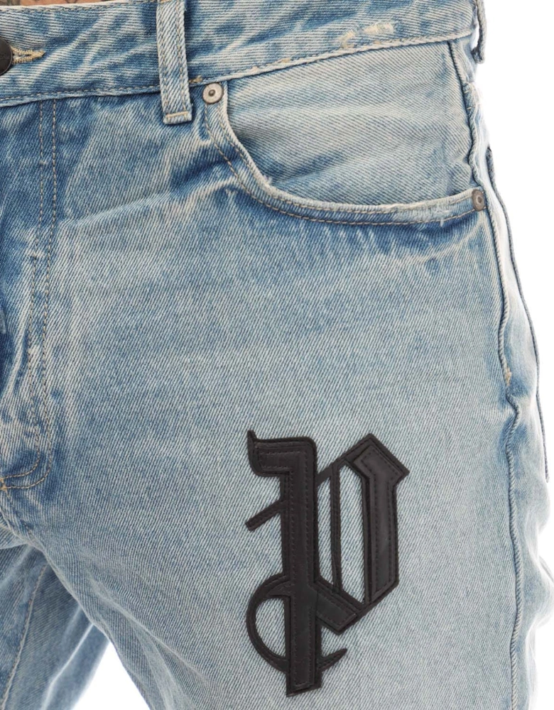 I Logo Patch Classic Jeans