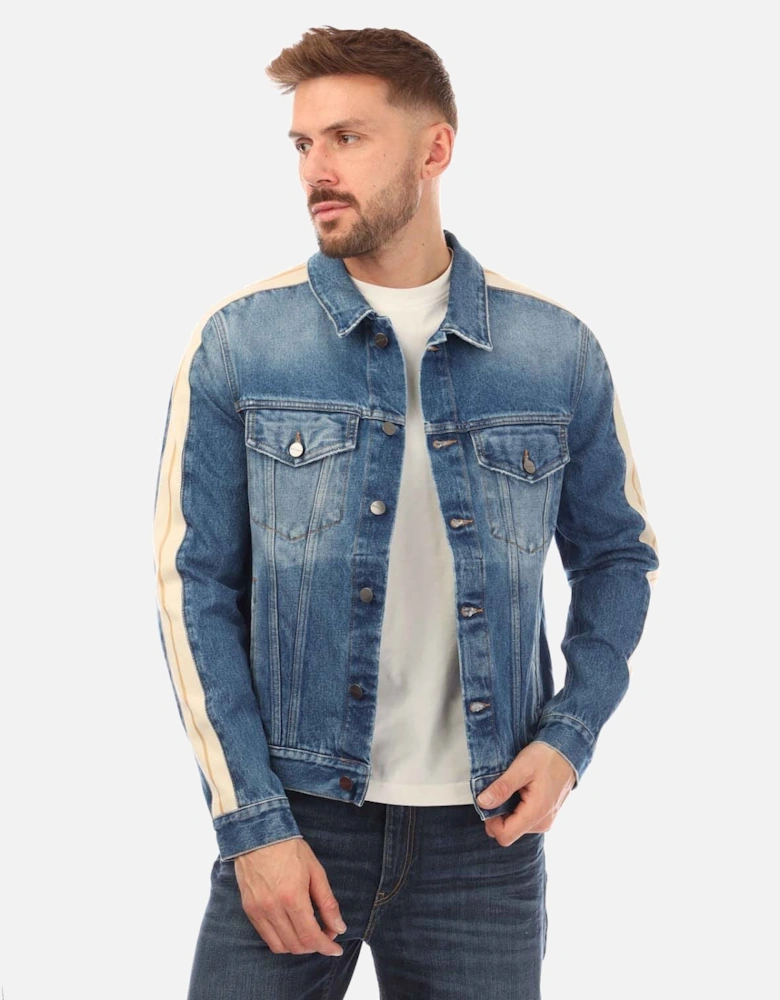 Denim Track Jacket