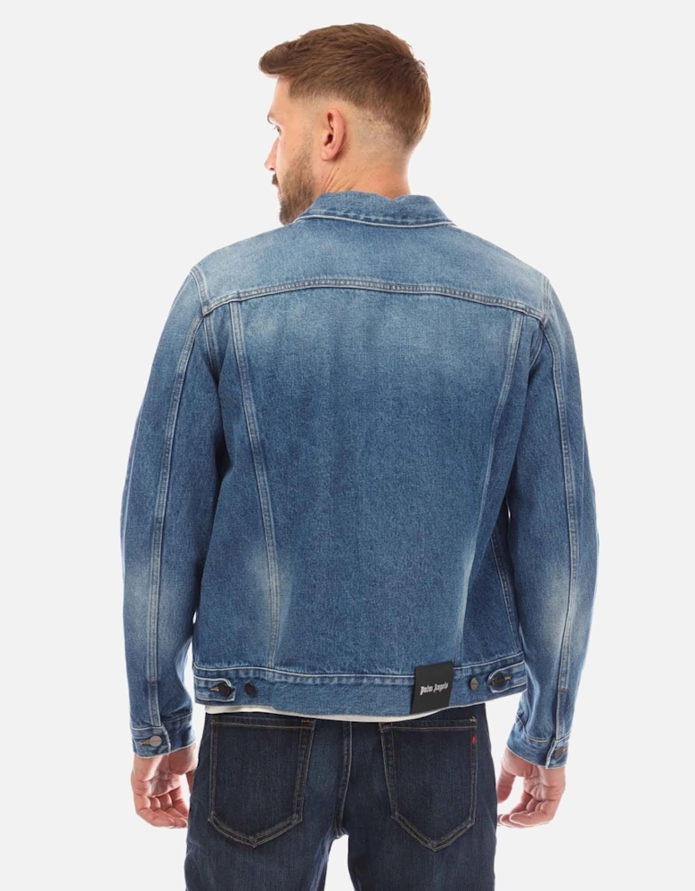 Denim Track Jacket