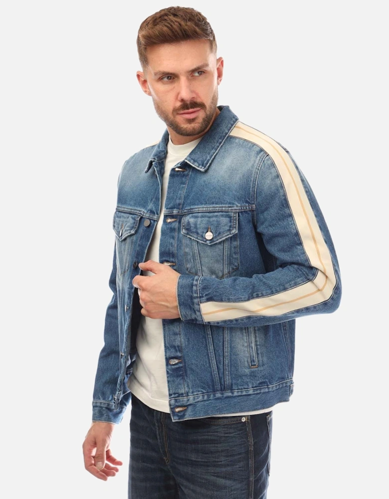 Denim Track Jacket