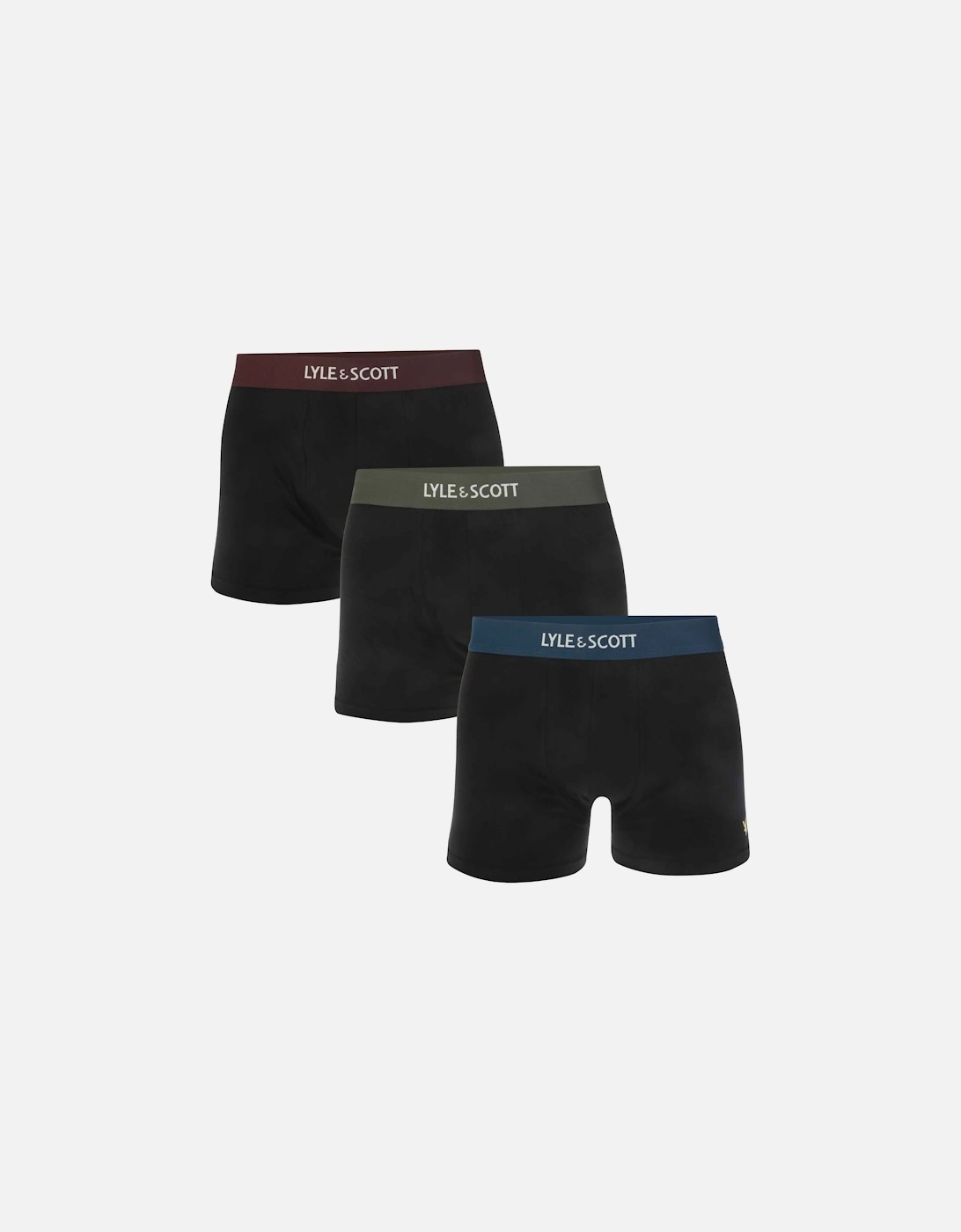 Mens Devon 3 Pack Boxer Shorts