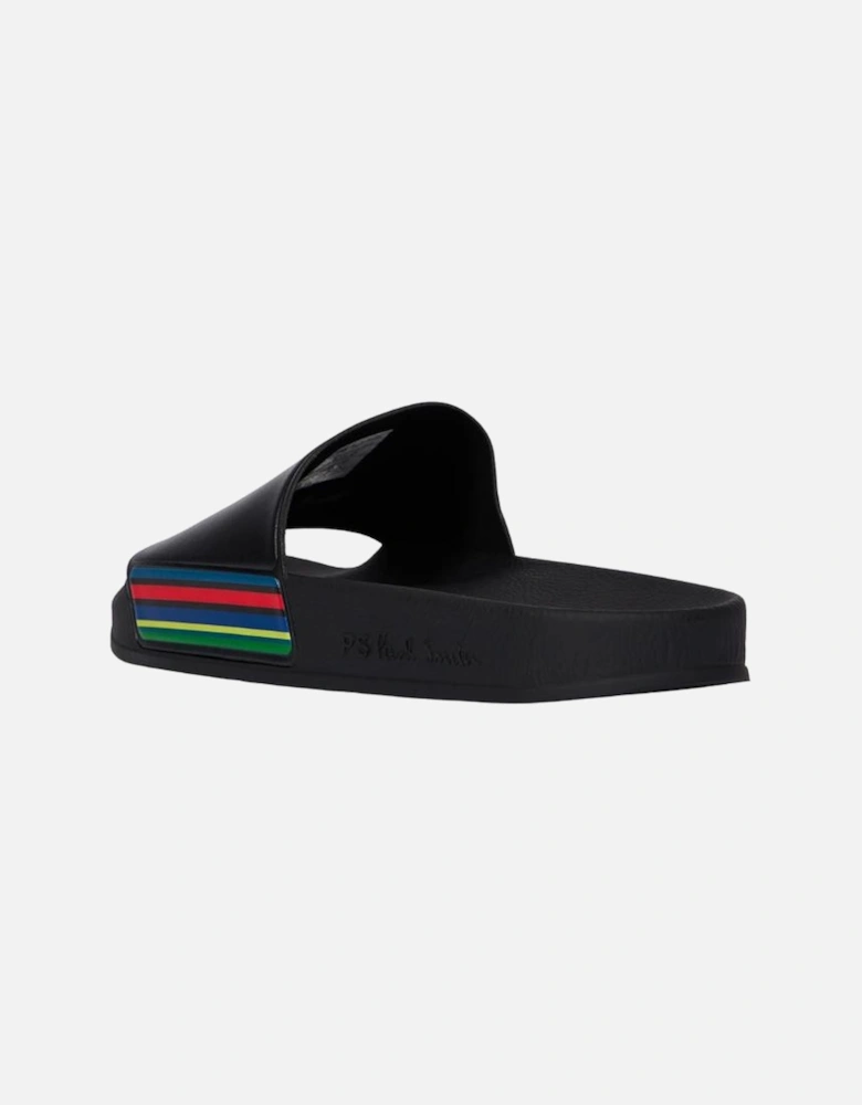 PS 'Sports Stripe' 'Zed' Slides - Black