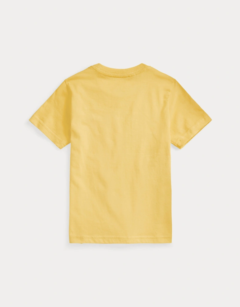 Boys Yellow Logo T-Shirt