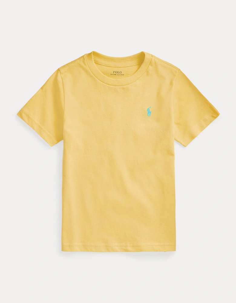 Boys Yellow Logo T-Shirt