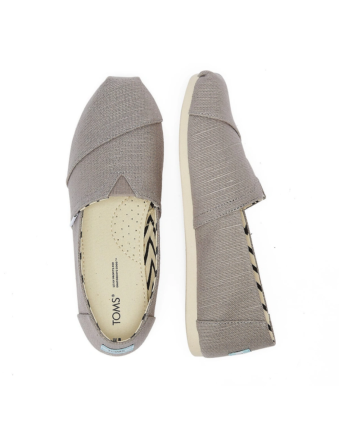 Alpargata Heritage Canvas Womens Morning Dove Espadrilles