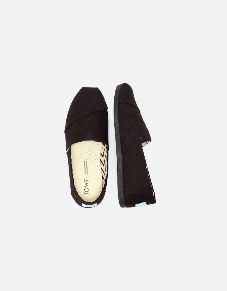 Alpargata Cotton Canvas Mens Black / Black Espadrilles