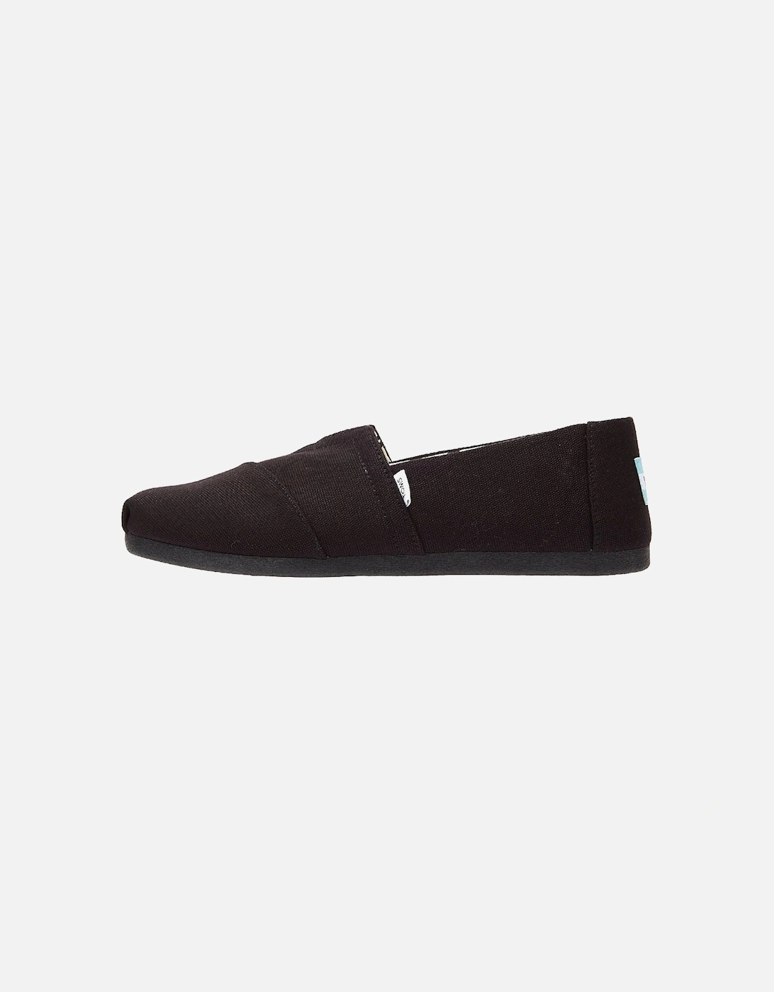 Alpargata Cotton Canvas Mens Black / Black Espadrilles