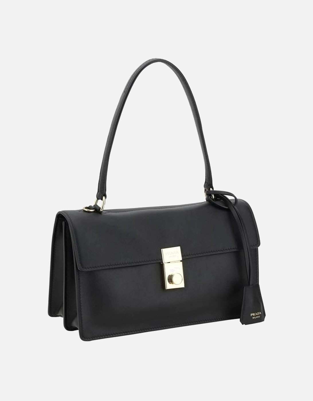 Elegant and Versatile Shoulder Bag with Snap Closure Women - Black