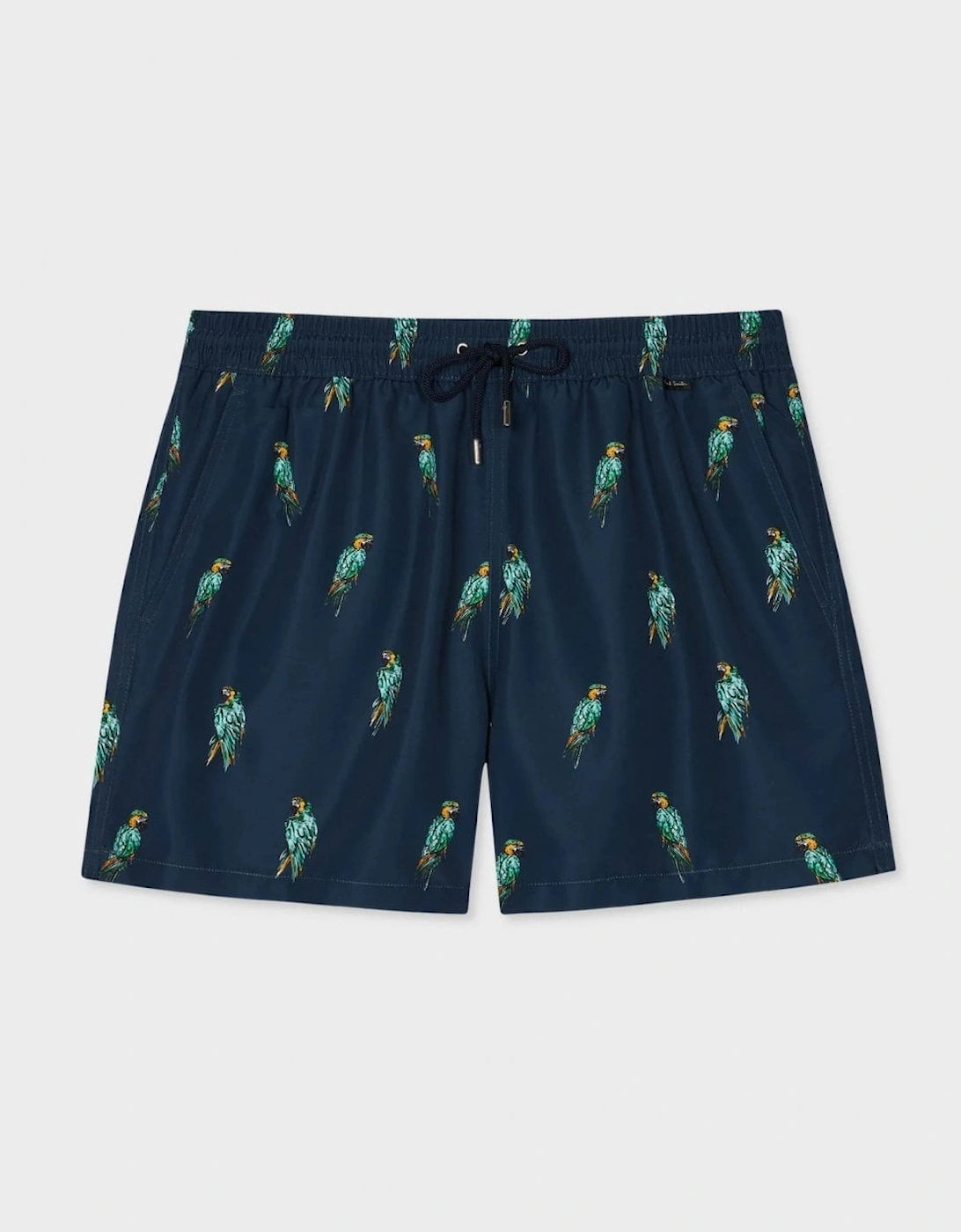 Mens Parrot Print Swim Shorts, 4 of 3