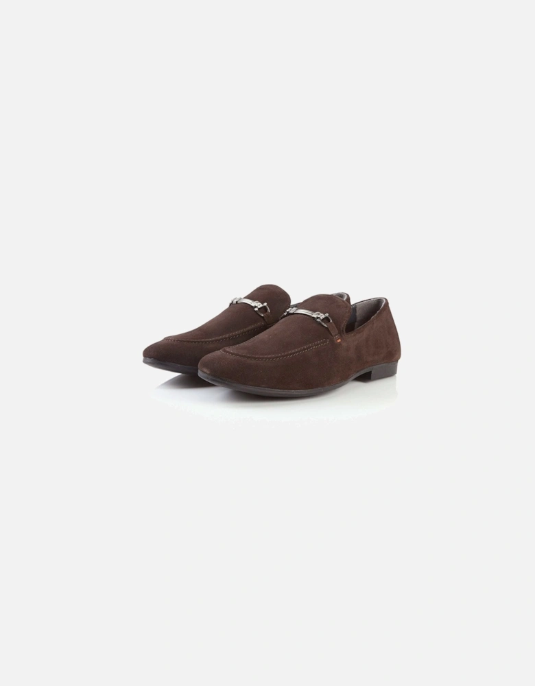 TOTTENHAM Mens Loafers Brown