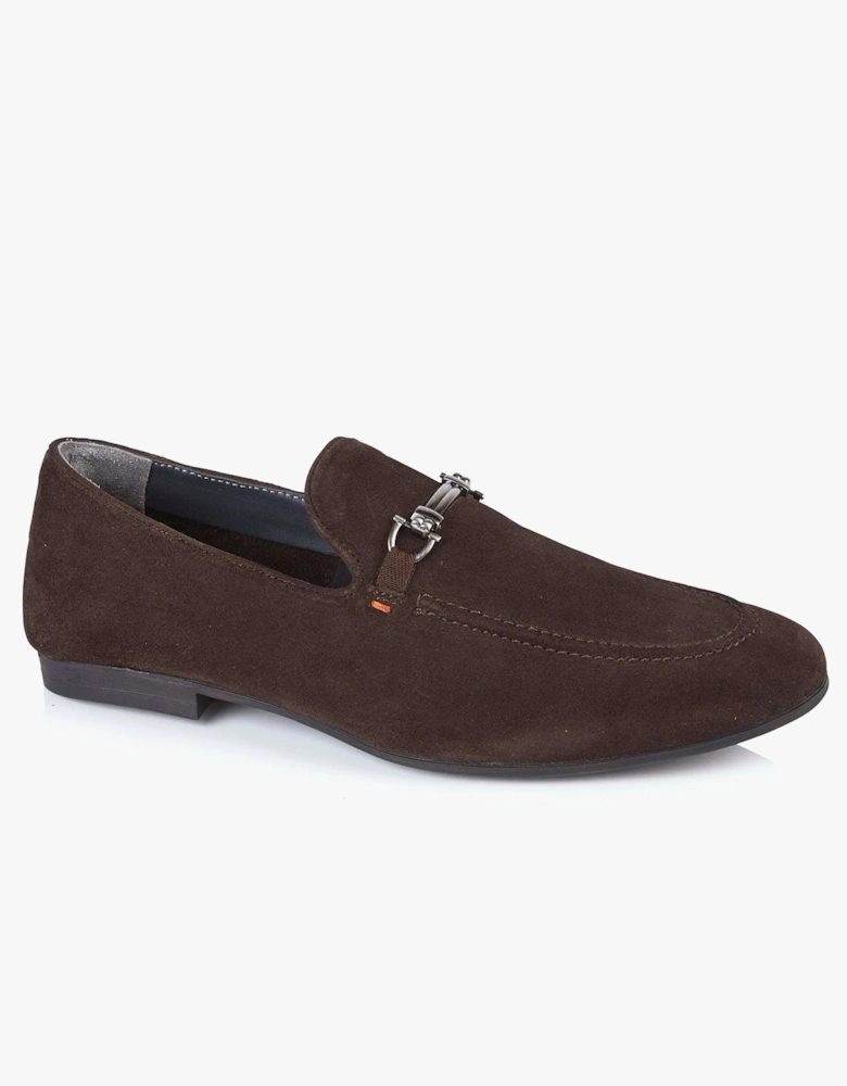 TOTTENHAM Mens Loafers Brown