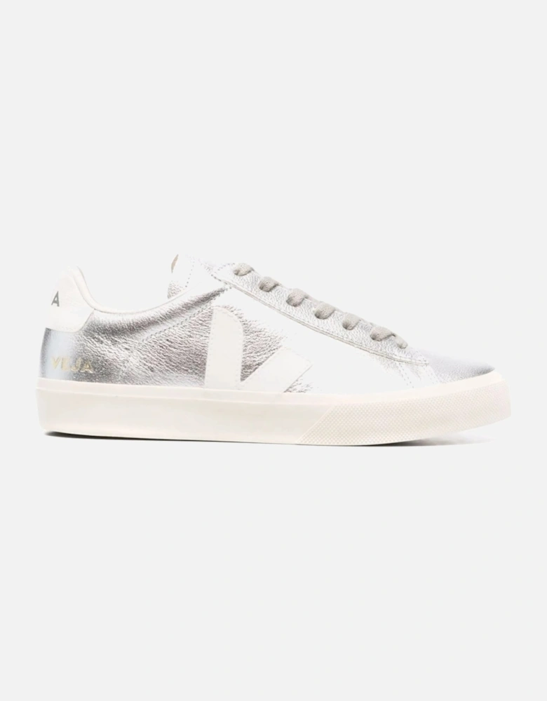 Womens Campo Sneakers Silver