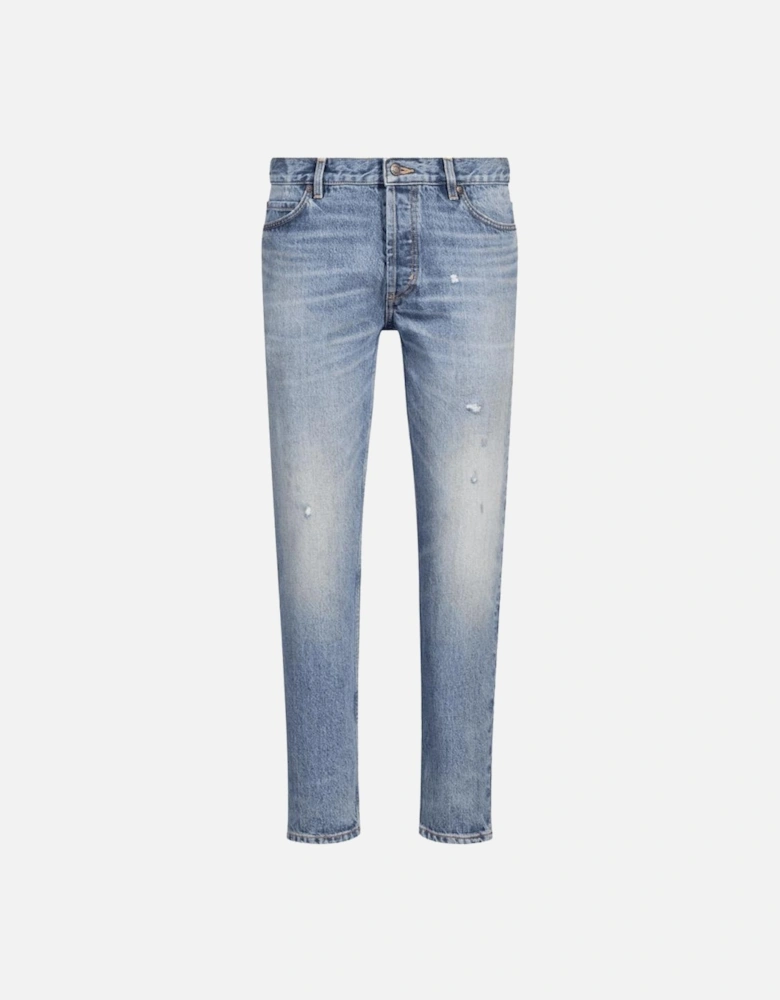 HUGO 634 Tapered Fit Blue Jeans