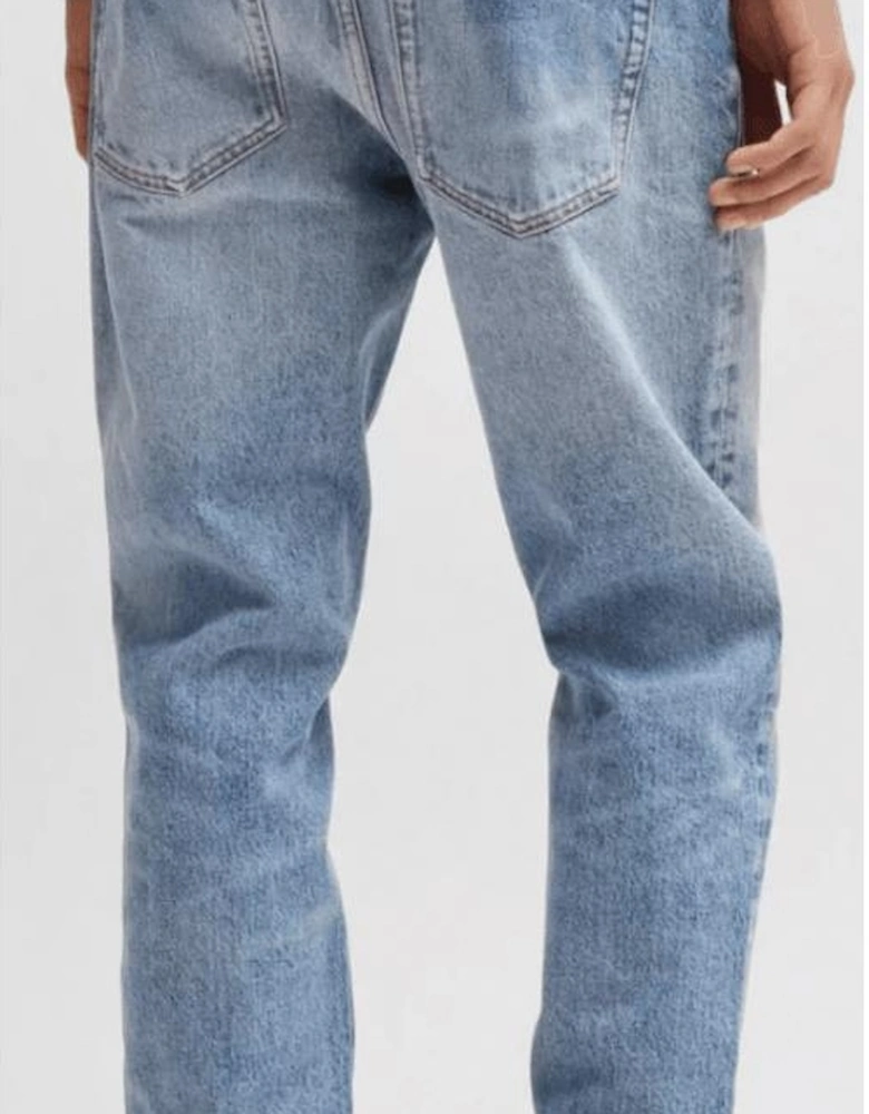 HUGO 634 Tapered Fit Blue Jeans