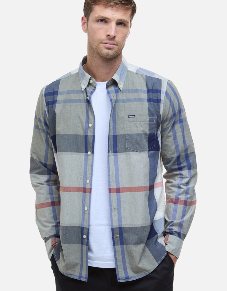 Harris Shirt Bleached Tartan