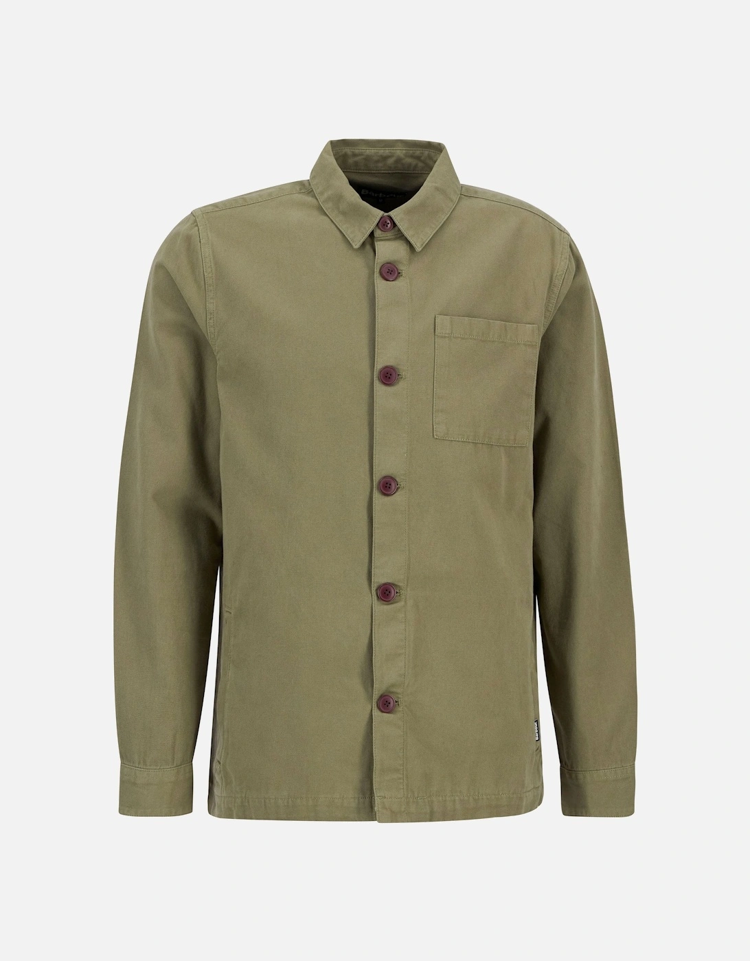 Washed Overshirt Bleached Olive, 5 of 4