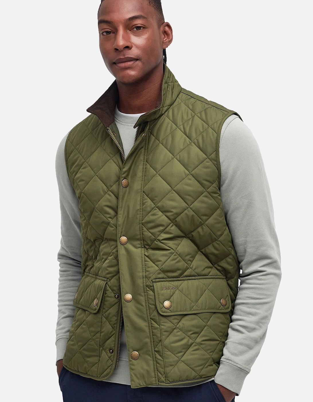 Lowerdale Gilet Dark Moss