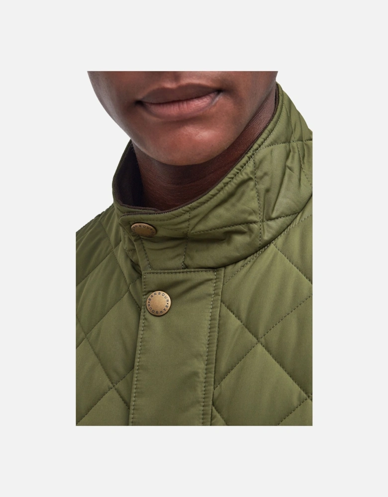 Lowerdale Gilet Dark Moss