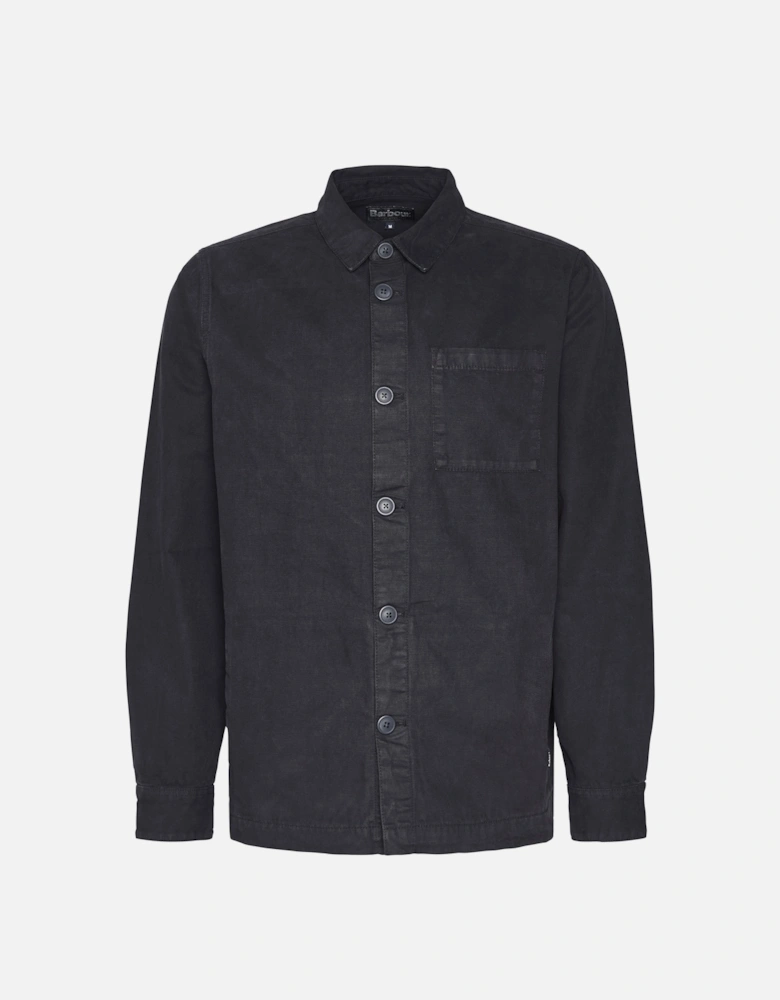 Washed Overshirt Navy