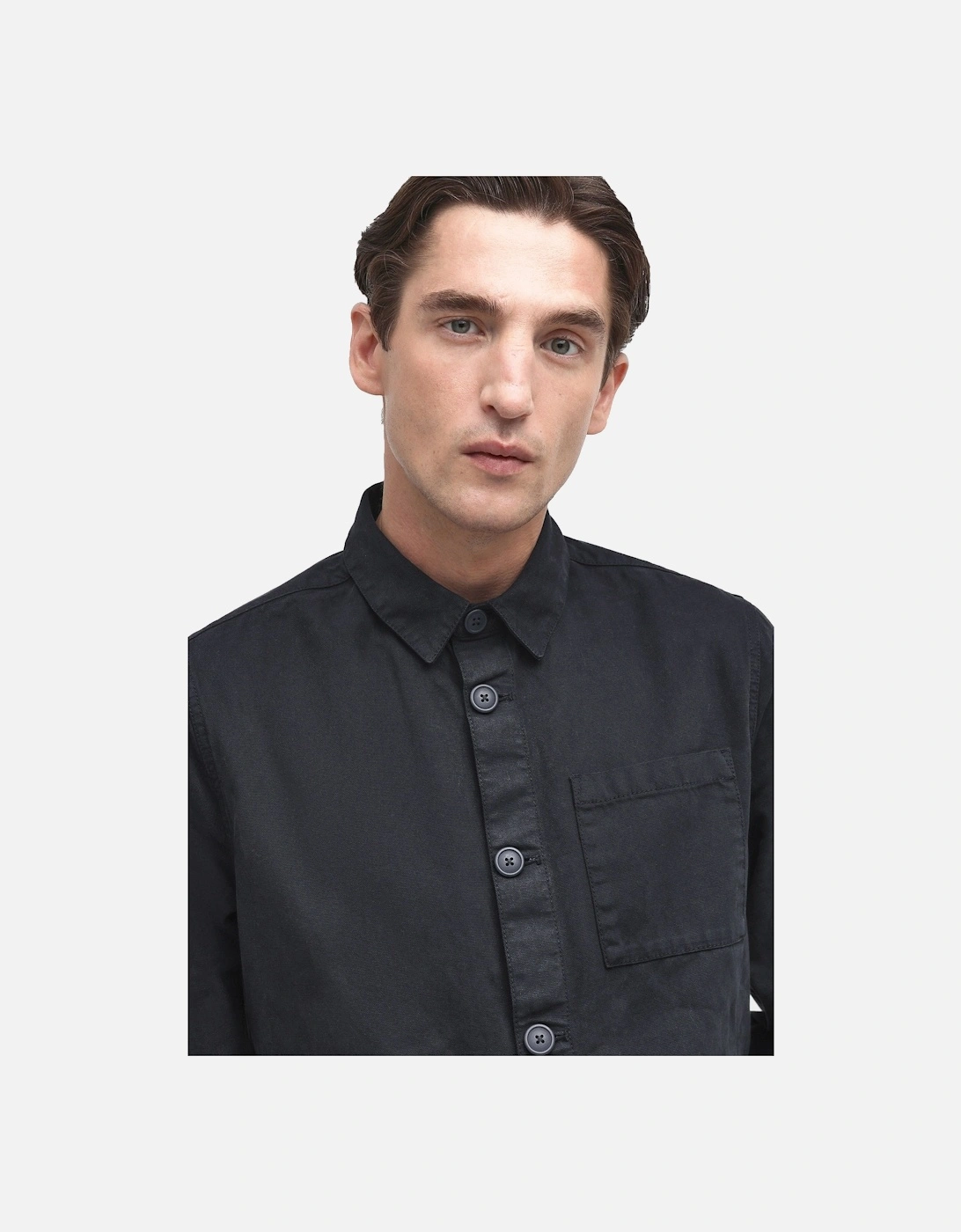 Washed Overshirt Navy