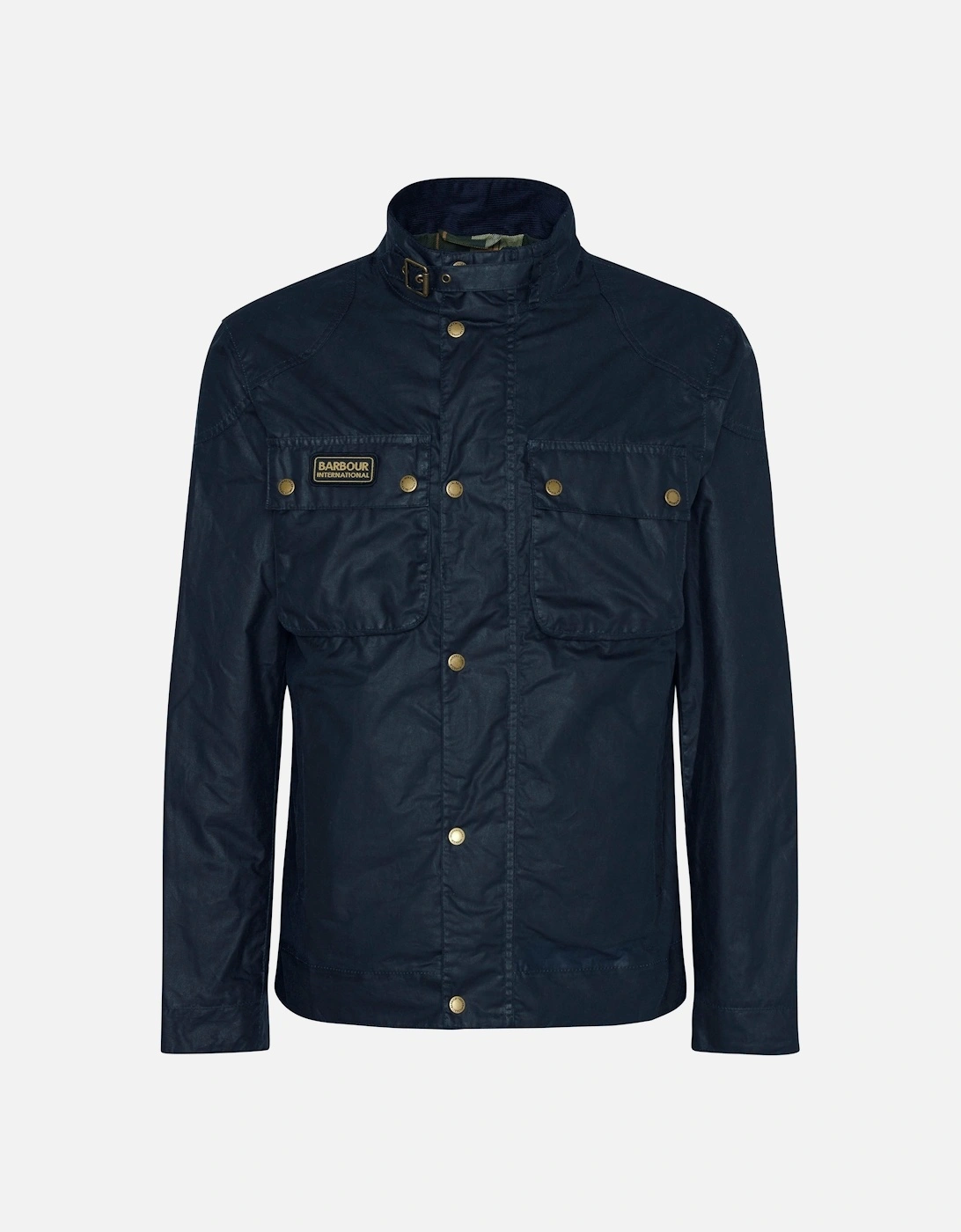 Merton Wax Jacket Navy, 5 of 4