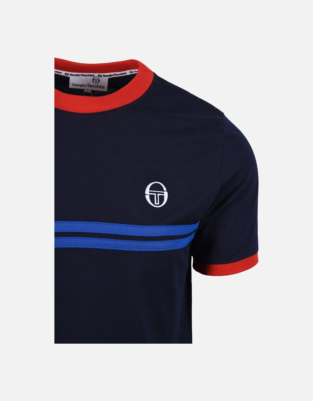 Supermac T-shirt Navy/Red