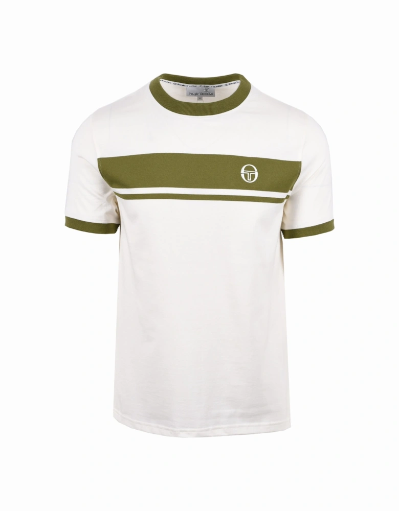 Master T-shirt Gardenia/Olive