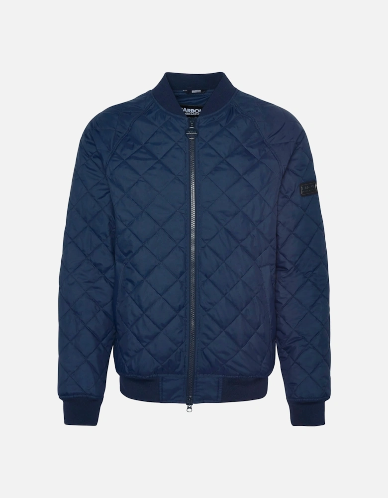 Harfell Quilted Jacket Navy