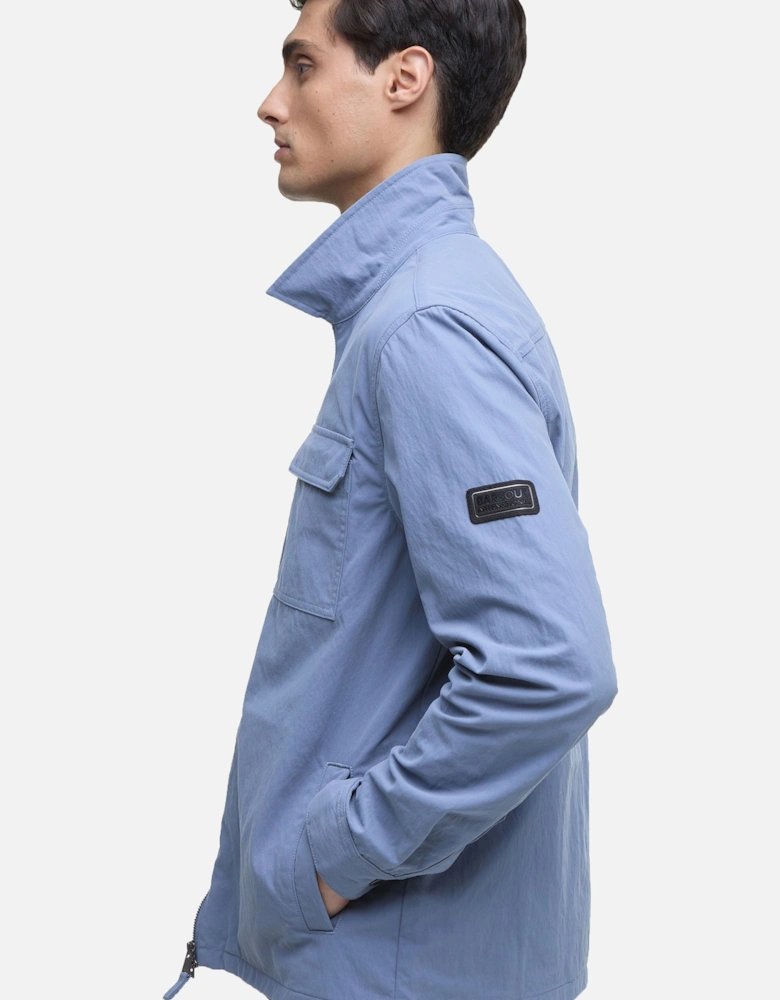 Maze Overshirt Washed Blue