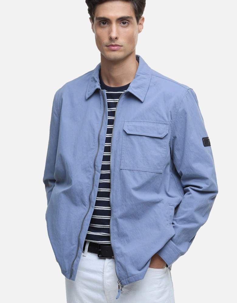 Maze Overshirt Washed Blue