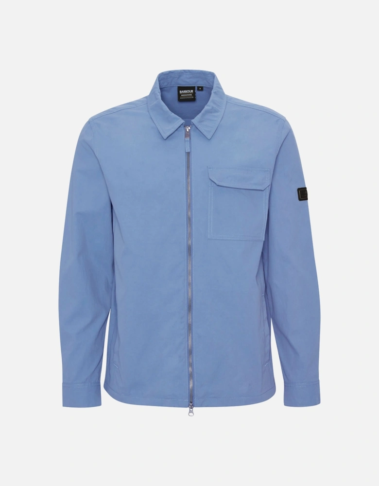 Maze Overshirt Washed Blue