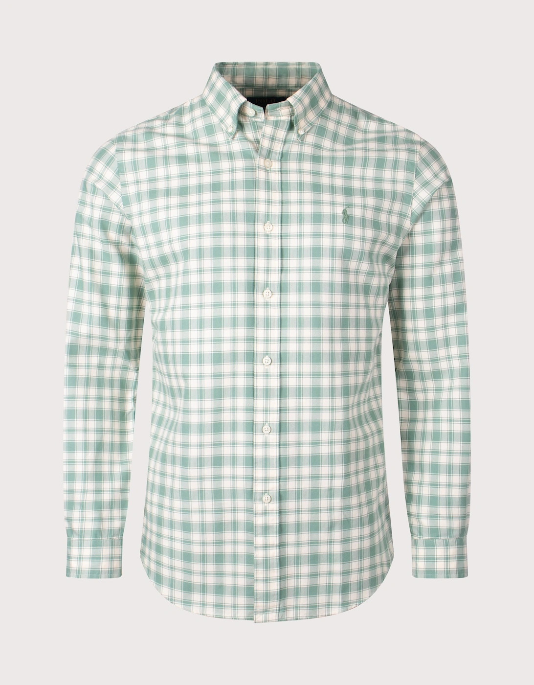 Custom Fit Plaid Oxford Shirt, 4 of 3