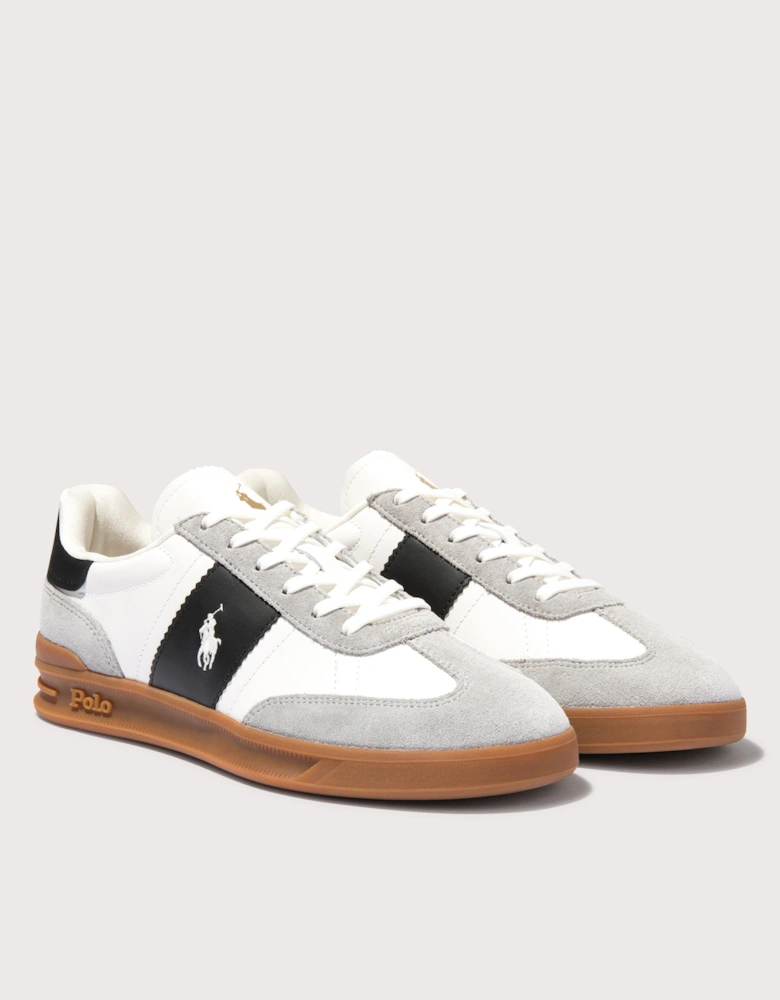Heritage Aera Leather Suede Sneakers